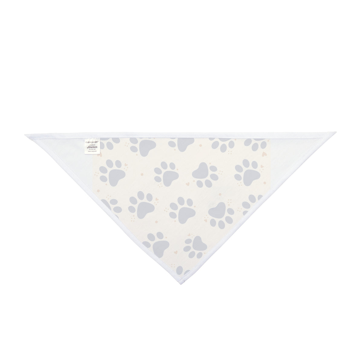Bandana personnalisé pour chien — Motif pattes Novael