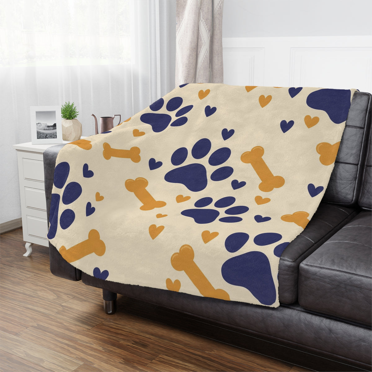 Couverture polaire personnalisée — Motif dodo Novael