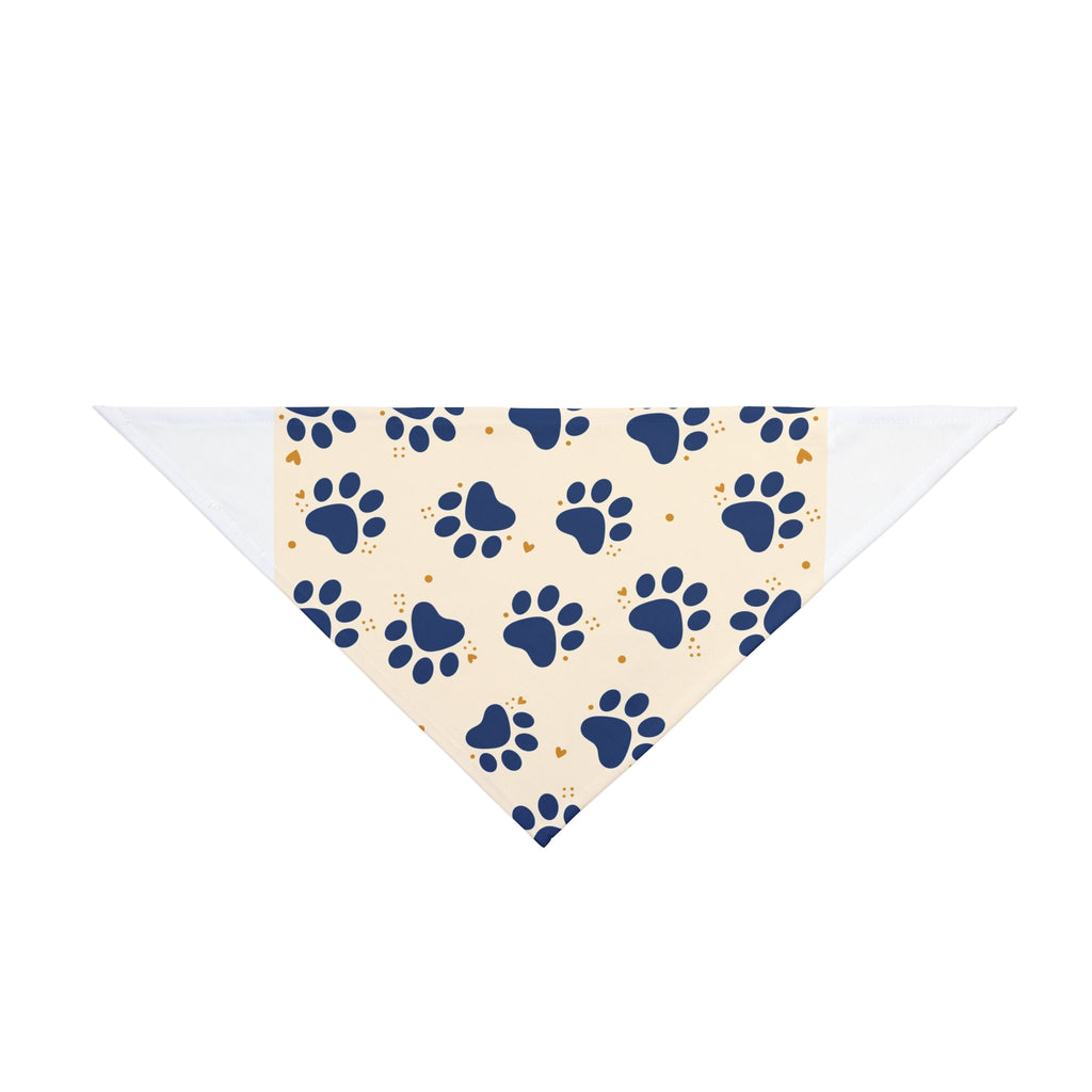Bandana personnalisé pour chien — Motif pattes Novael