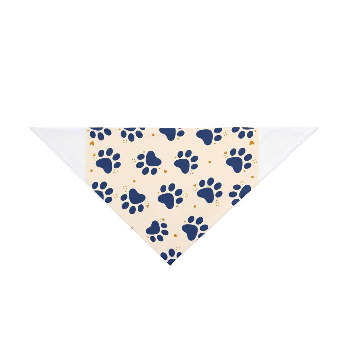 Bandana personnalisé pour chien — Motif pattes Novael