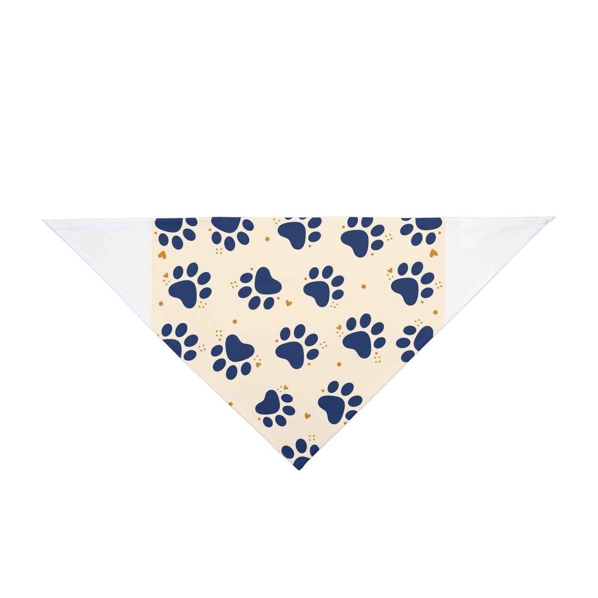 Bandana personnalisé pour chien — Motif pattes Novael