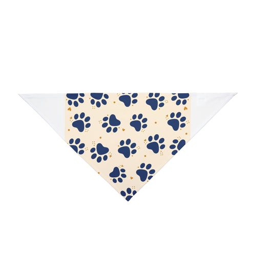 Bandana personnalisé pour chien — Motif pattes Novael