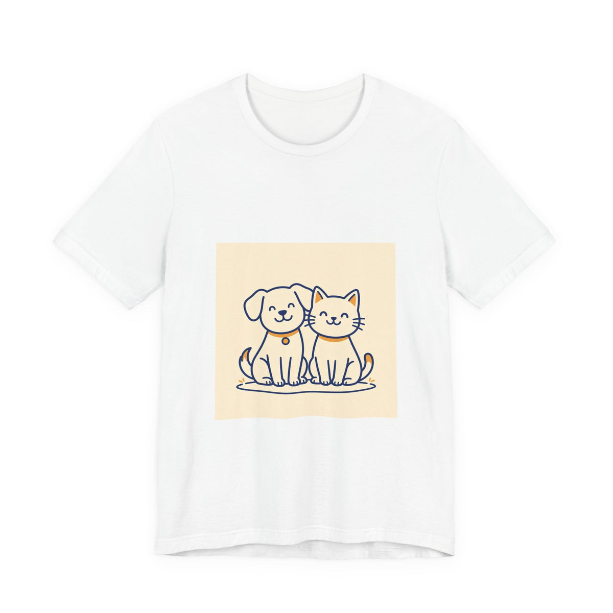 T-shirt Novael — Chien & Chat