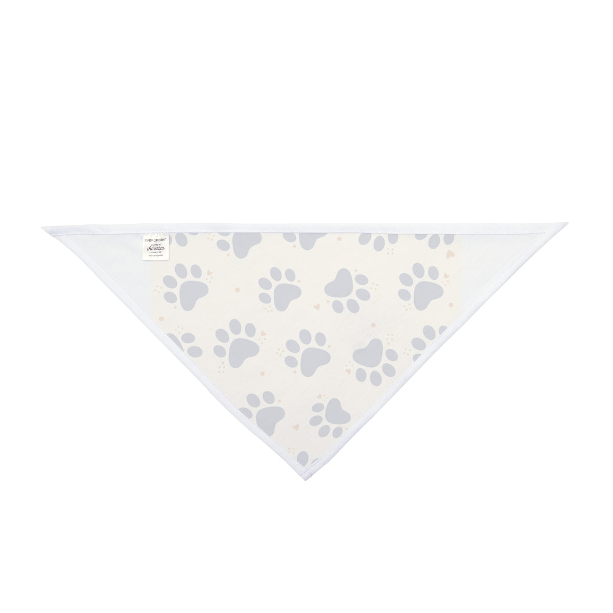 Bandana personnalisé pour chien — Motif pattes Novael