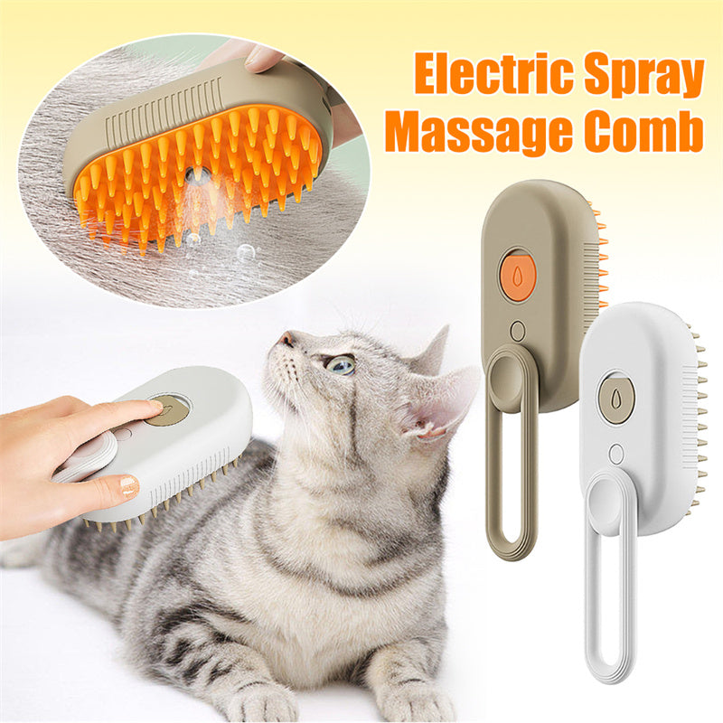 Brosse vapeur 3-en-1 pour animaux
