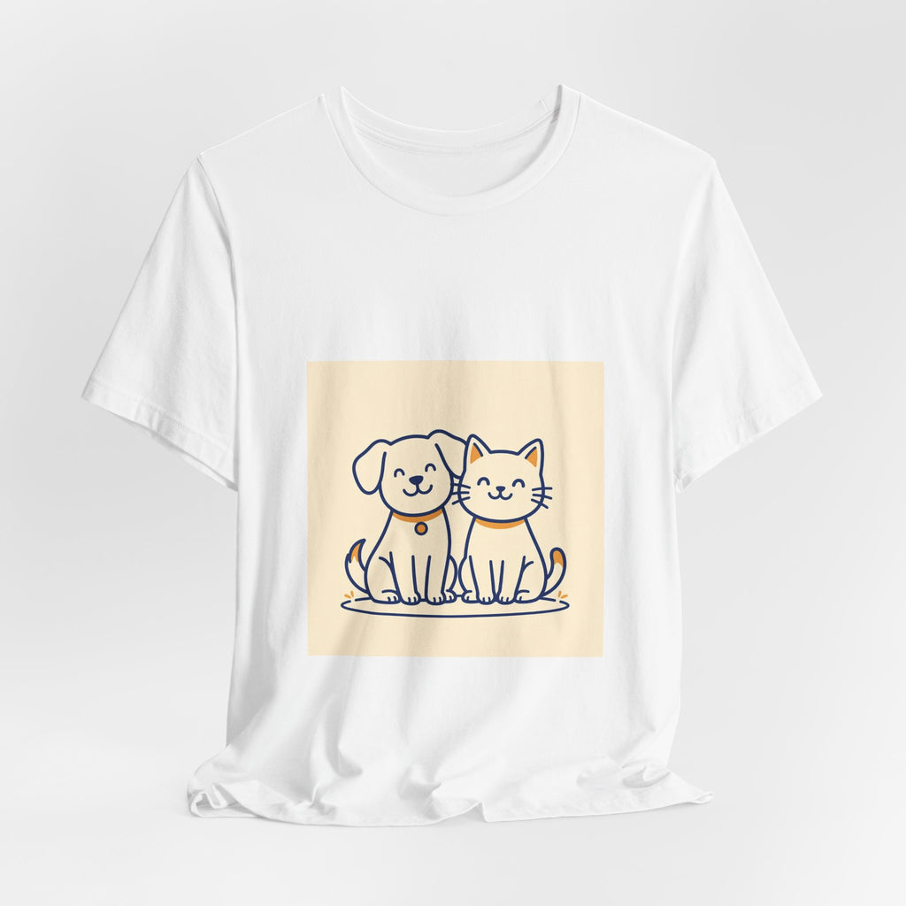 T-shirt Novael — Chien & Chat