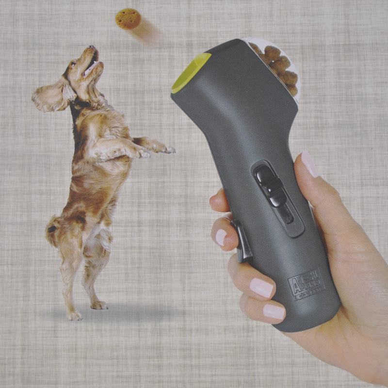 Jouet lance-friandises pour chien — jeu de rapport et récompense